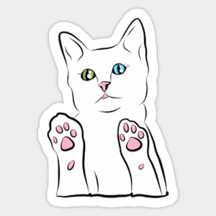 Cutest cat ever Sticker